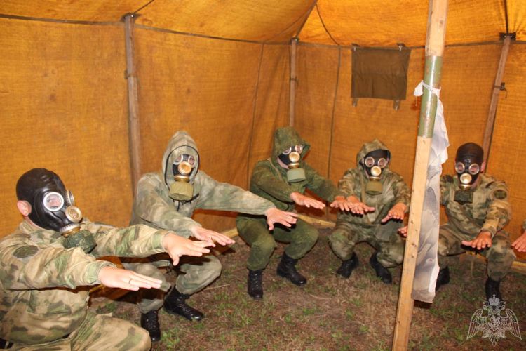 Подразделения РХБЗ Росгвардии отмечают 106-ю годовщину со дня образования