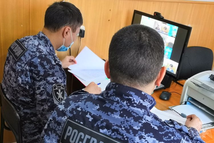 Рoсгвардейцы приняли участие в заседании комиссии по чрезвычайным ситуациям и обеспечению пожарной безопасности