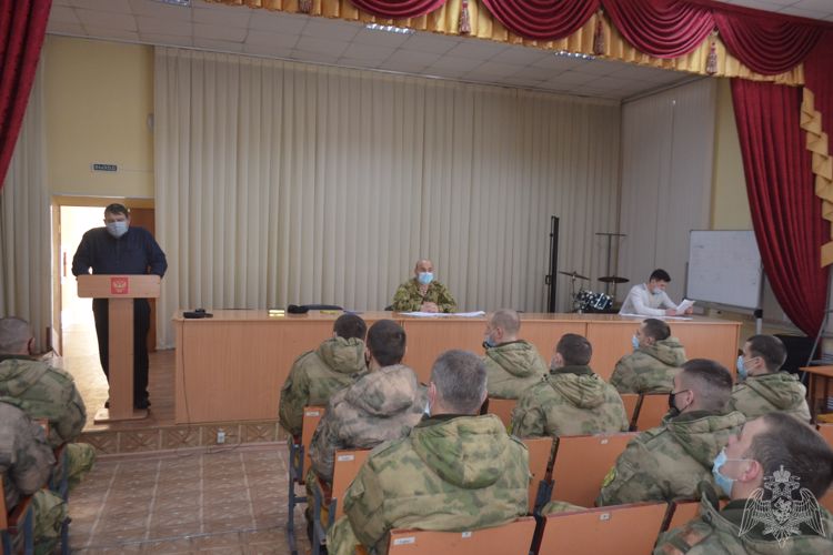 В полку Росгвардии, дислоцирующемся в Алтайском крае,  проходят мероприятия по предупреждению правонарушений