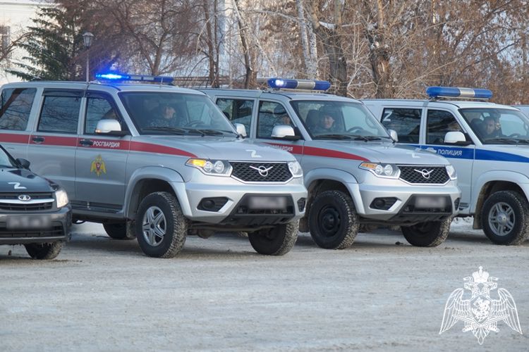 Росгвардия приняла участие в общегарнизонном смотре патрульных нарядов