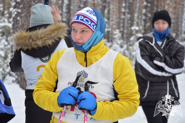 В Барнауле завершился чемпионат Росгвардии по лыжным гонкам