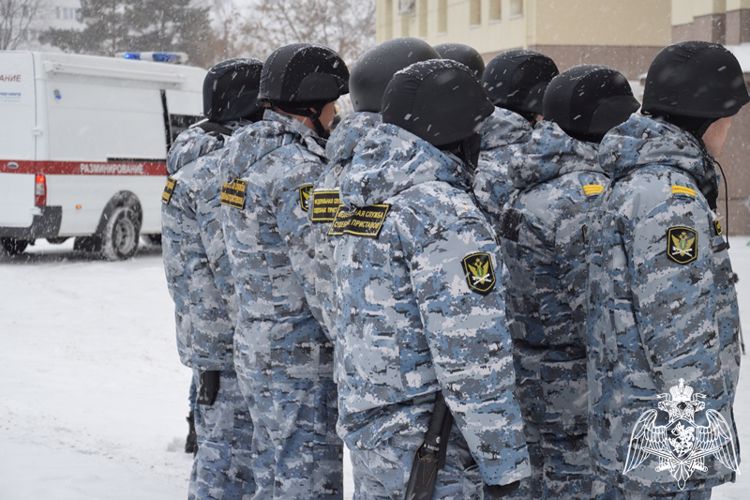 Росгвардия приняла участие в межведомственной антитеррористической тренировке