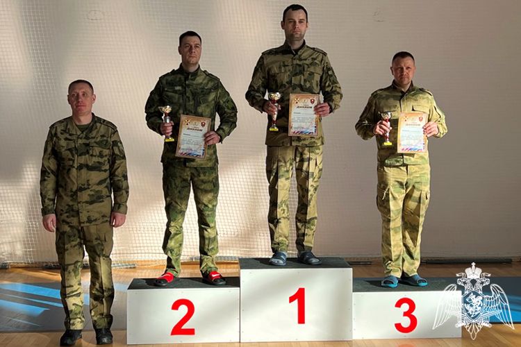 Росгвардейцы Алтайского края стали призерами ведомственных соревнований 