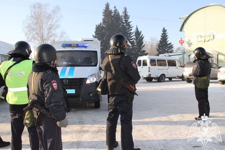 Межведомственные учения с участием Росгвардии проведены в Алтайском крае
