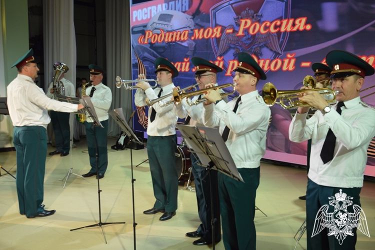 Оркестр Росгвардии принял участие в патриотическом фестивале