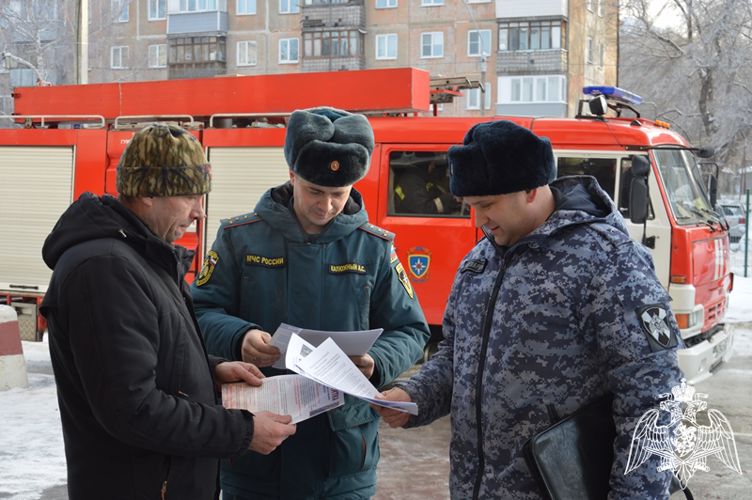 На объектах Росгвардии прошли пожарно-тактические учения