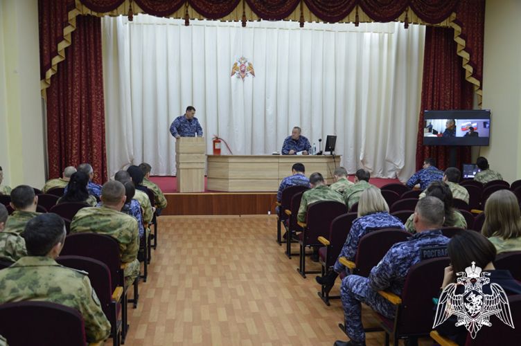 На объектах Росгвардии прошли пожарно-тактические учения