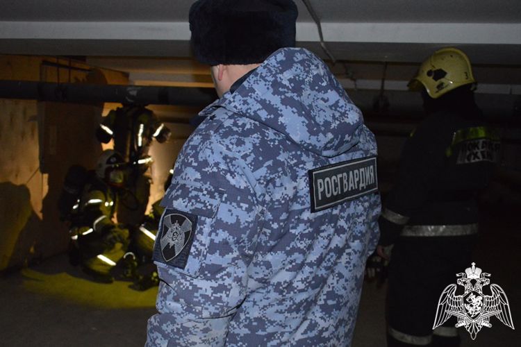 На объектах Росгвардии прошли пожарно-тактические учения