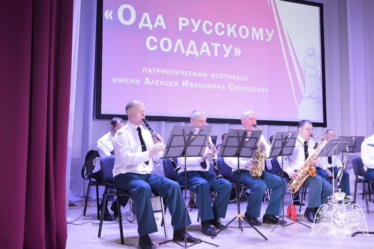 Оркестр Росгвардии стал участником краевого творческого фестиваля