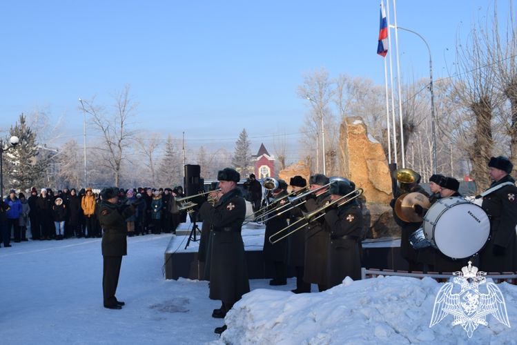 Росгвардейцы приняли участие в мероприятиях ко Дню памяти воинов-интернационалистов