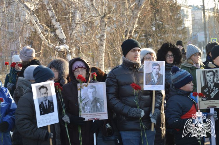 Росгвардейцы почтили память героев битвы за Сталинград