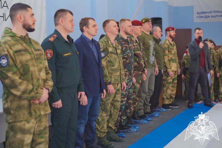 В Барнауле прошел турнир памяти офицера Росгвардии
