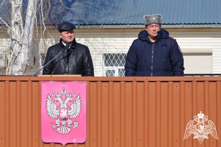 Новобранцы Росгвардии торжественно присягнули на верность родине