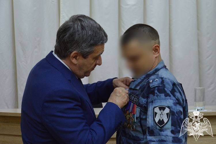 Росгвадейцам-участникам СВО вручены госнаграды