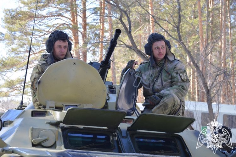 В Алтайском крае продолжаются учения подразделений Росгвардии