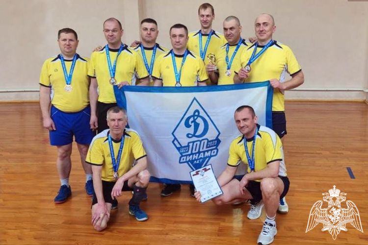 Команда Росгвардии стала призером волейбольного турнира
