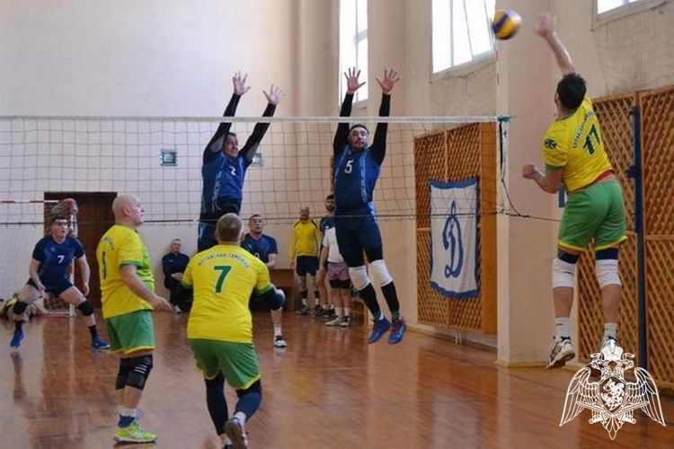 Команда Росгвардии стала призером волейбольного турнира