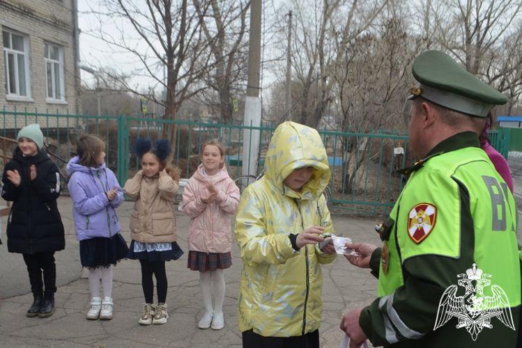 «Юный пешеход» - Росгвардия поддержала региональную акцию в Рубцовске