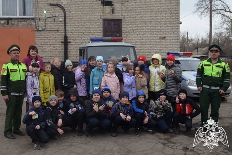 «Юный пешеход» - Росгвардия поддержала региональную акцию в Рубцовске