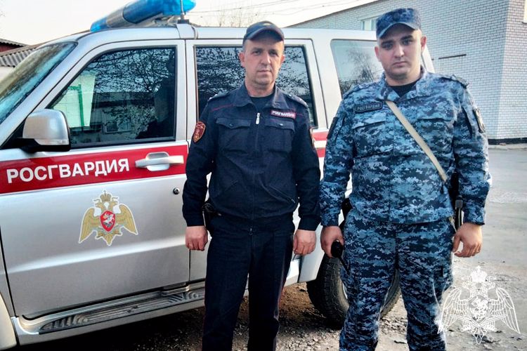 Патруль Росгвардии помог оперативно ликвидировать пожар в Славгороде