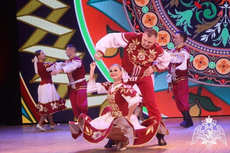 В Барнауле прошел концерт Ансамбля Сибирского округа Росгвардии