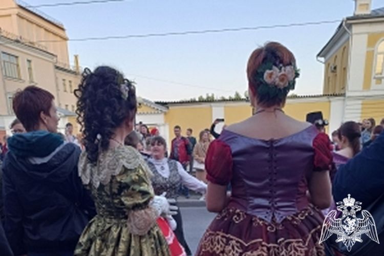 Росгвардейцы обеспечили безопасность мероприятий музейной ночи 