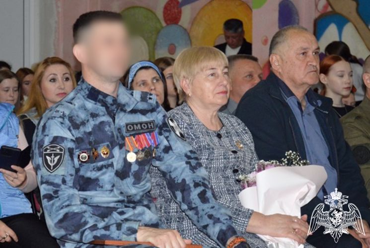 Сотрудники Росгвардии стали гостями фестиваля патриотической песни
