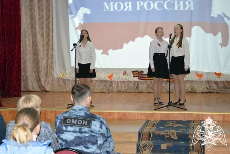Сотрудники Росгвардии стали гостями фестиваля патриотической песни
