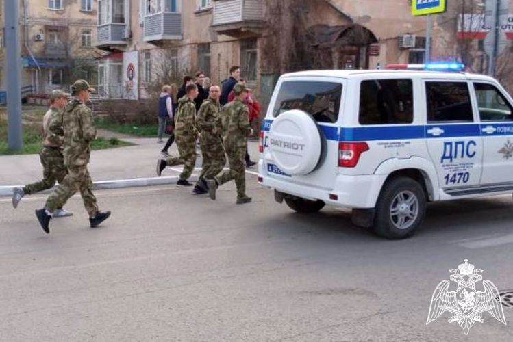 Рубцовские росгвардейцы приняли участие в «Кольце Победы»