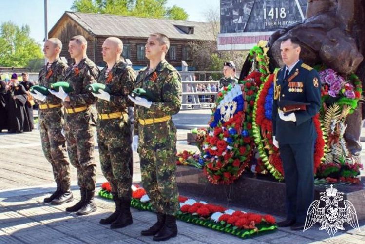 Рубцовские росгвардейцы приняли участие в «Кольце Победы»