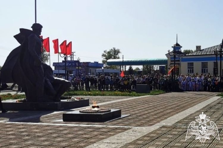 Рубцовские росгвардейцы приняли участие в «Кольце Победы»