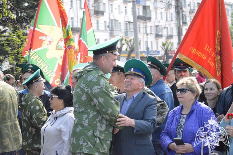 Росгвардейцы приняли участие в мероприятиях, посвящённых Дню пограничника