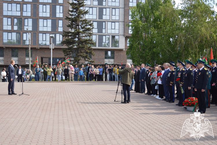 Росгвардейцы приняли участие в мероприятиях, посвящённых Дню пограничника