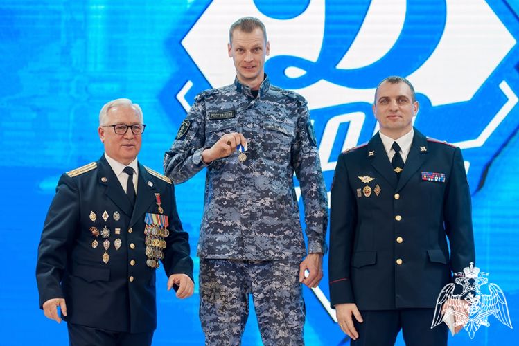 Росгвардия поздравила динамовцев с вековым юбилеем спортобщества
