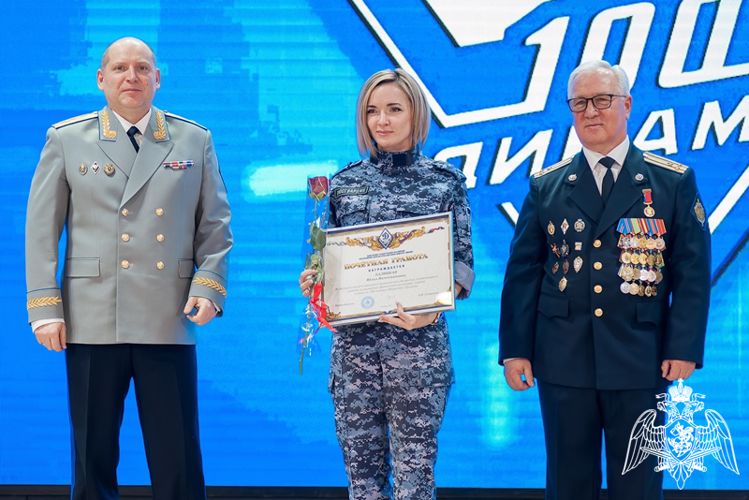 Росгвардия поздравила динамовцев с вековым юбилеем спортобщества
