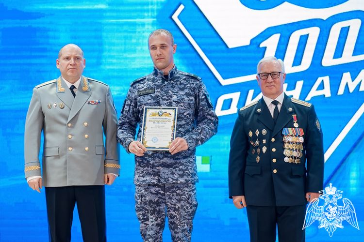 Росгвардия поздравила динамовцев с вековым юбилеем спортобщества