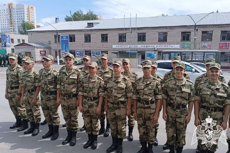 Новобранцы из Алтайского края пополнили ряды Росгвардии