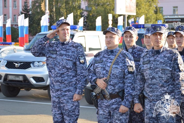 Росгвардия участвует в мероприятиях в честь Дня России