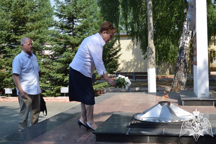 На мемориальном комплексе Росгвардии состоялось памятное мероприятие