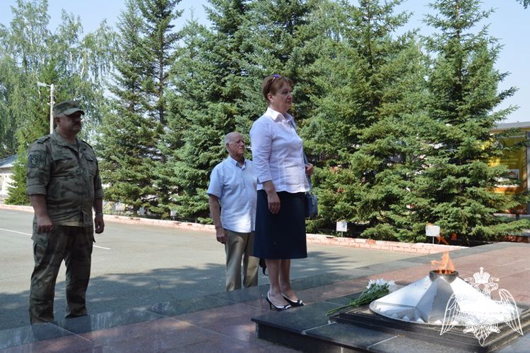 На мемориальном комплексе Росгвардии состоялось памятное мероприятие