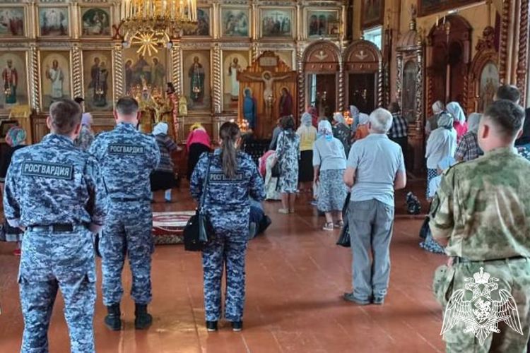 Росгвардейцы приняли участие в мероприятиях, посвященных Дню Крещения Руси