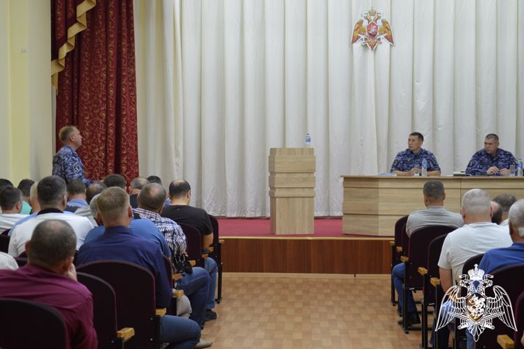 В Росгвардии обсудили вопросы взаимодействия с ЧОП