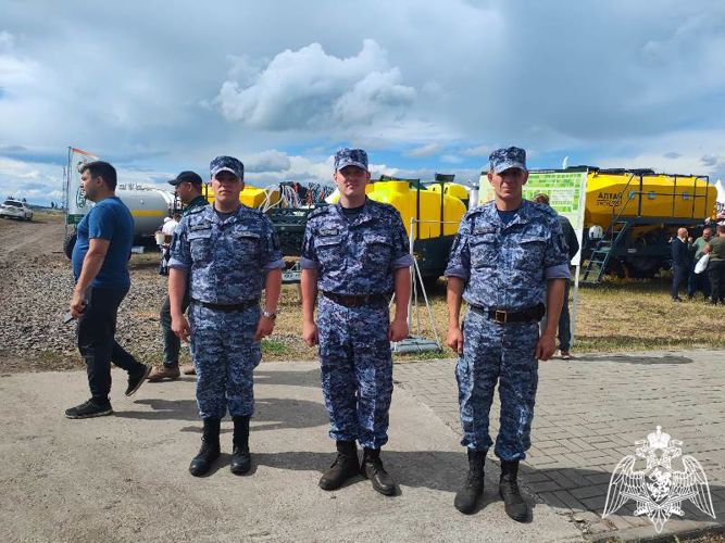 Росгвардия обеспечила безопасность масштабного агрофорума