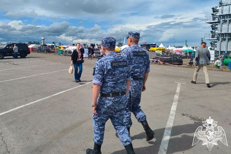 Росгвардия обеспечила безопасность масштабного агрофорума
