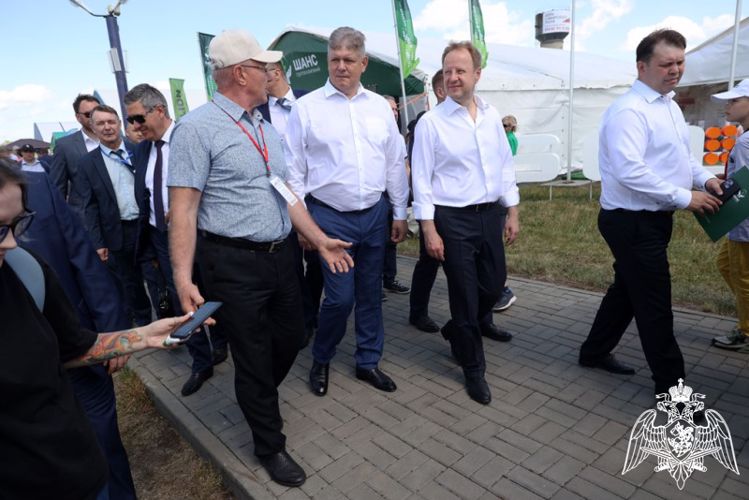 Росгвардия обеспечила безопасность масштабного агрофорума