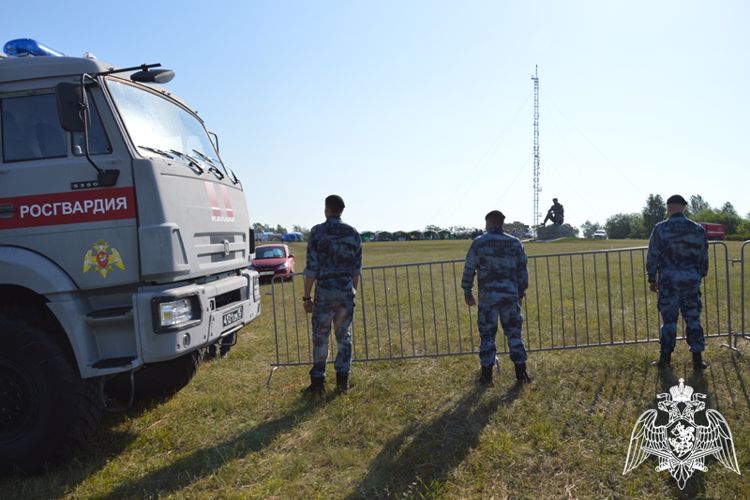 Росгвардейцы обеспечили безопасность всероссийского фестиваля