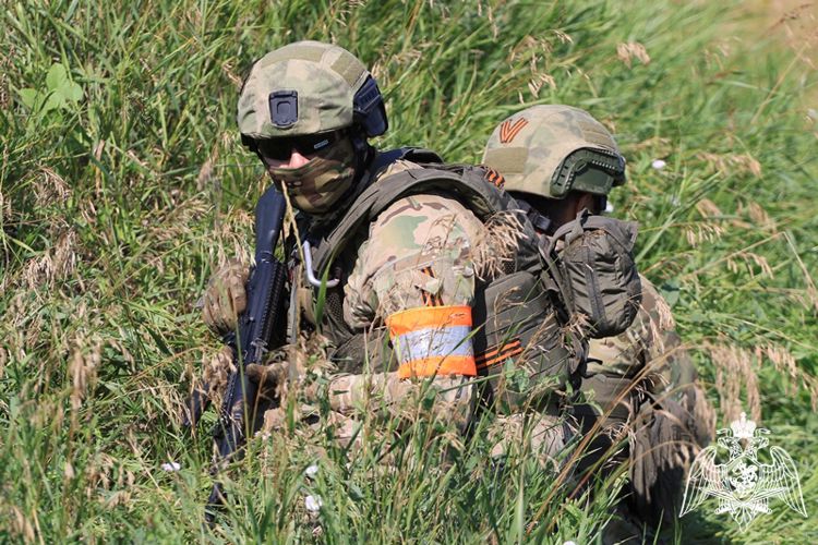 Спецназ Росгвардии провел занятия на ведомственном полигоне