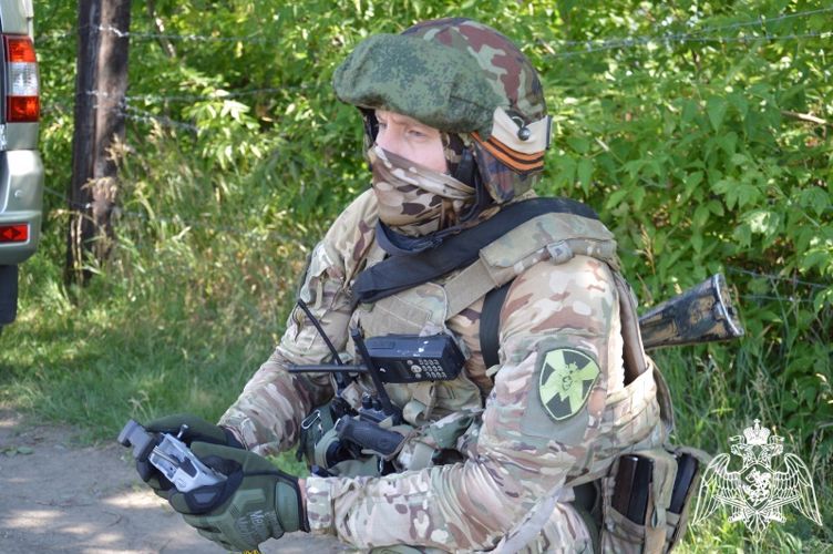 Спецназ Росгвардии провел занятия на ведомственном полигоне