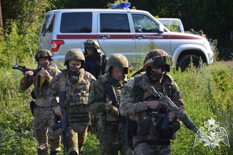 Спецназ Росгвардии провел занятия на ведомственном полигоне