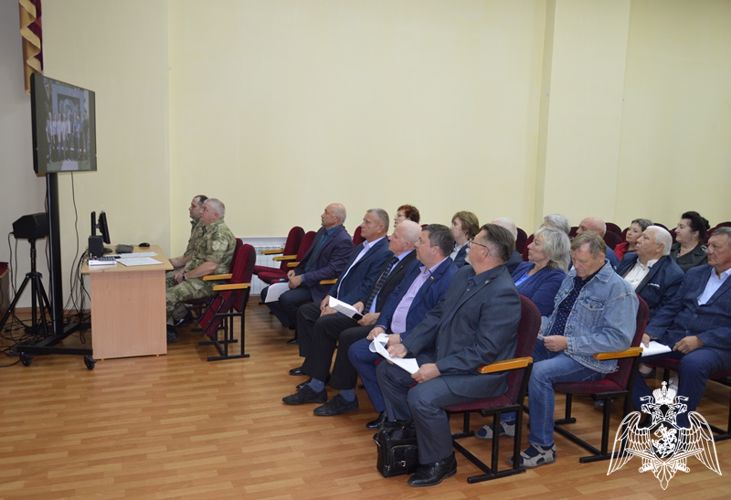 В управлении Росгвардии прошло заседание краевого совета ветеранов